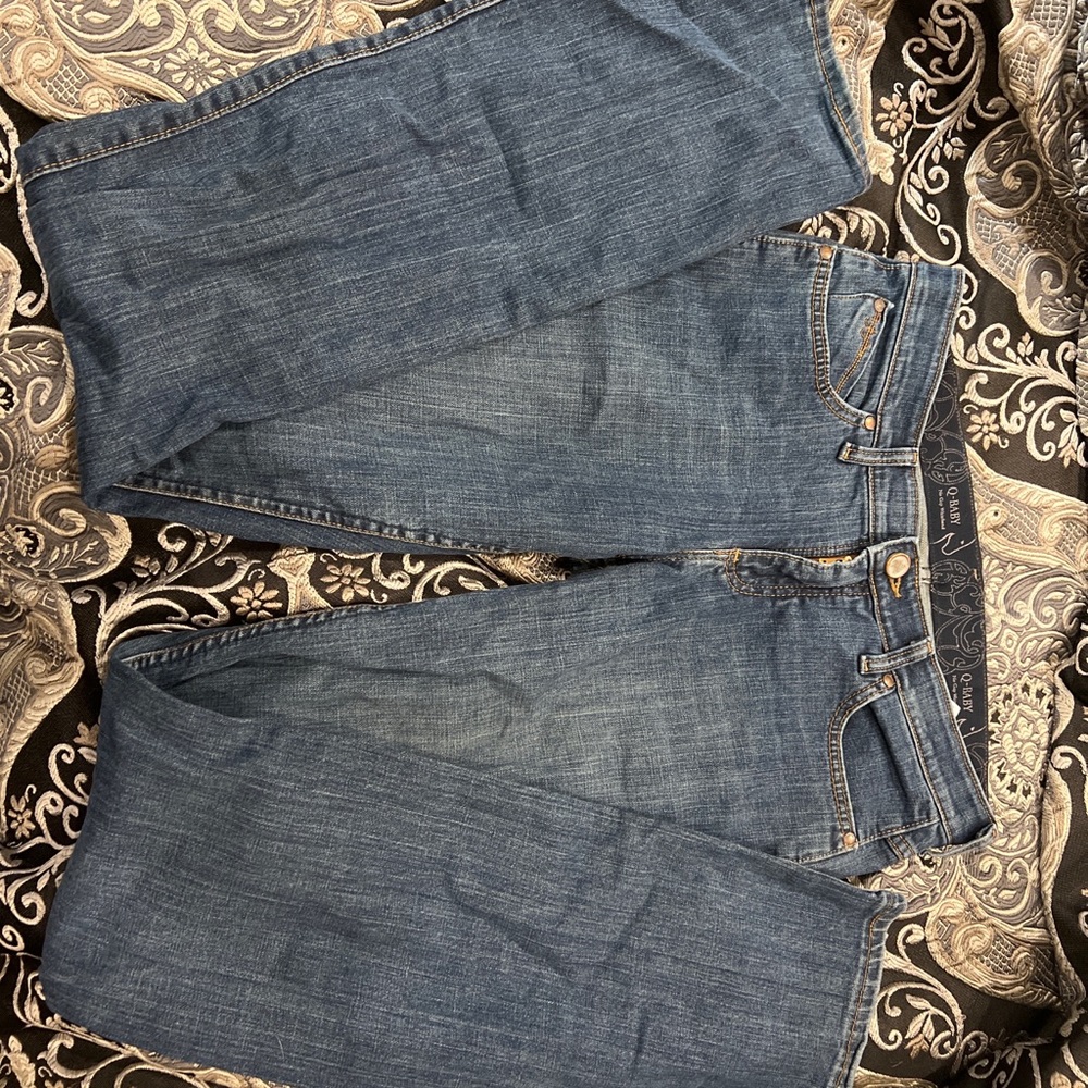 Tall girl alert!!!! Wrangler q-baby 7/8 by 38" inseam!